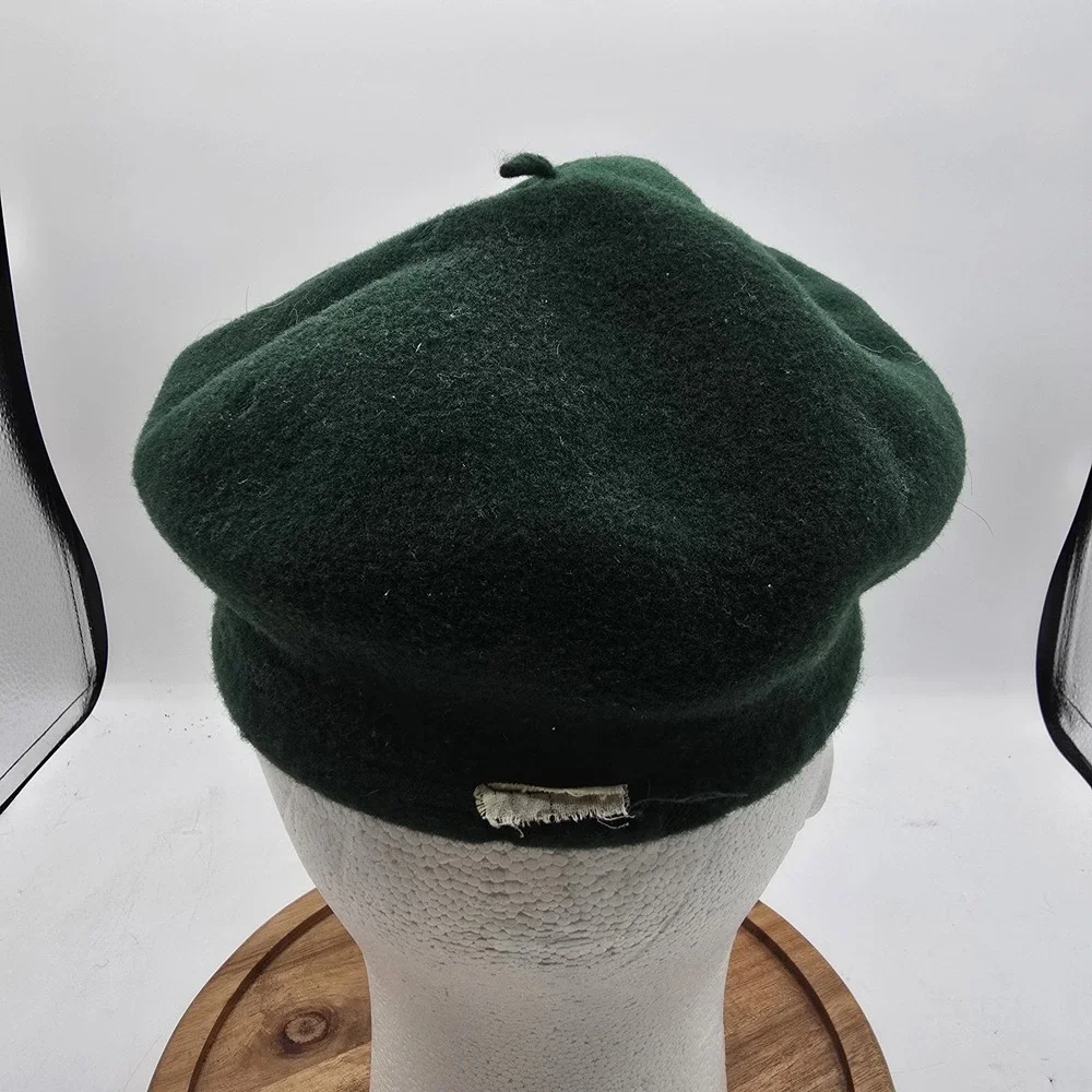 X3 Vintage Girl Scouts of America Green Berets Wool 1970's